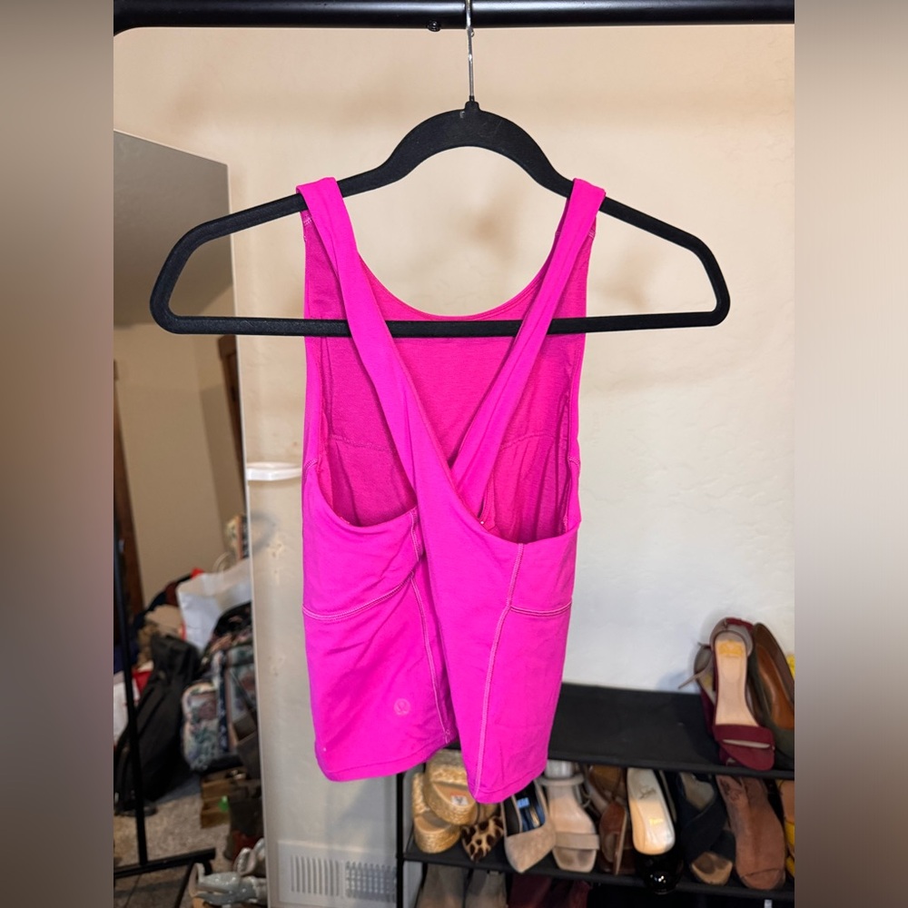 Lululemon Key to Balance Tank 6 Ripened Raspberry - Picture 5 of 6